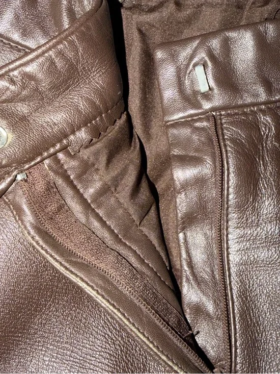 VS2 by VAKKO Y2K Vintage 100% Lamb Leather Size 8 - Picture 3 of 5